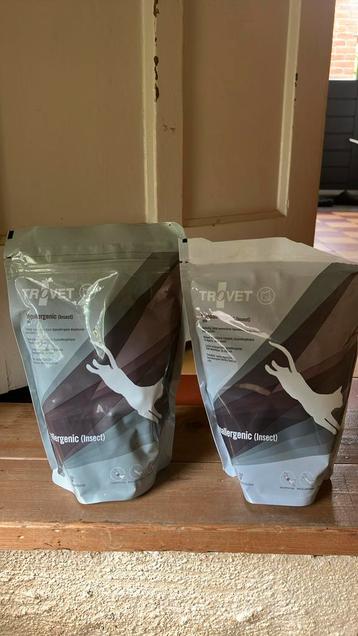 Trovet Hypoallergenic Insect IRD - 1,5 zak +- 750gr totaal beschikbaar voor biedingen