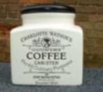 Voorraadpot Koffie Charlotte Watson servies, Nieuw, Overige materialen, Overige typen, Overige stijlen