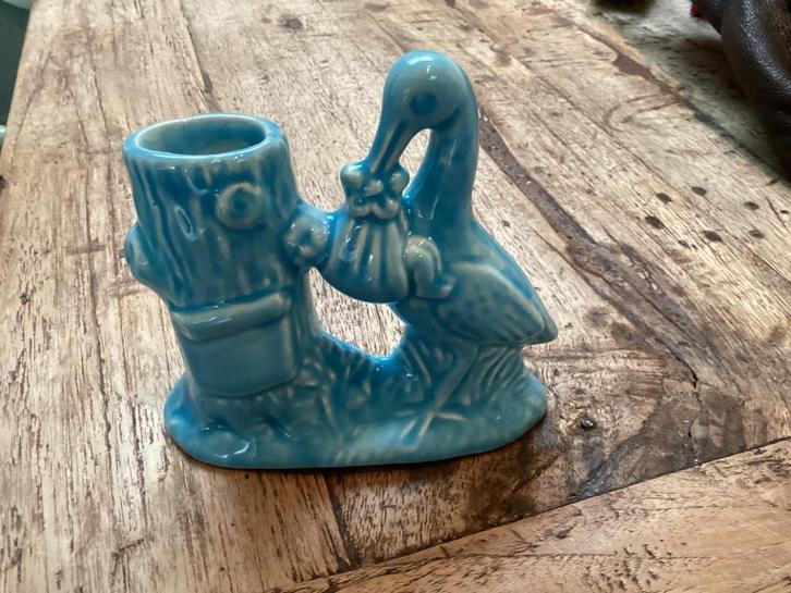 Antiek Frans geboortecadeautje van porselein, Antiek en Kunst, Antiek | Porselein, Verzenden