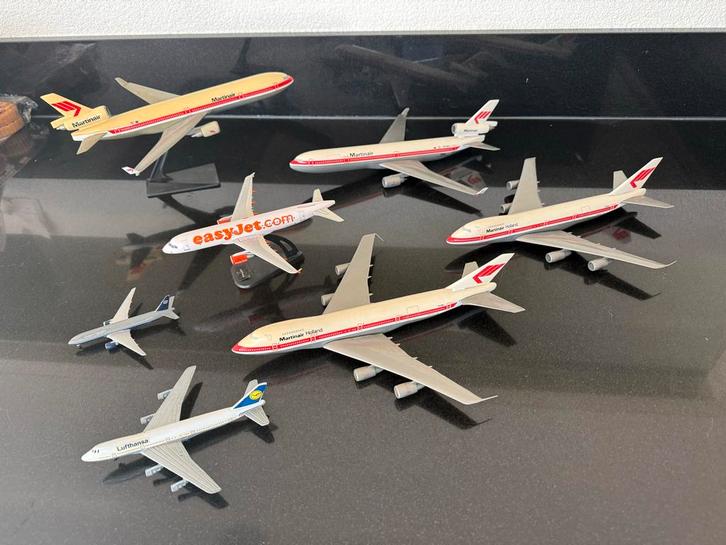 Collectie Schaalmodellen Vliegtuigen, Verzamelen, Luchtvaart en Vliegtuigspotten, Gebruikt, Schaalmodel, Ophalen of Verzenden