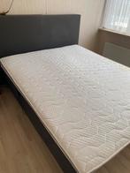 2 persoons bed, Ophalen, Gebruikt, Tweepersoons, Grijs