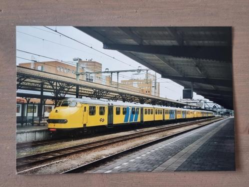 Foto TREIN NS Nederlandse Spoorwegen DE3 Diesel Groningen 02, Verzamelen, Spoorwegen en Tramwegen, Gebruikt, Trein, Overige typen
