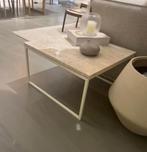 Bolia Como Salontafel - travertine 60 x 60 x 34, Vierkant, 55 tot 75 cm, Zo goed als nieuw, Ophalen