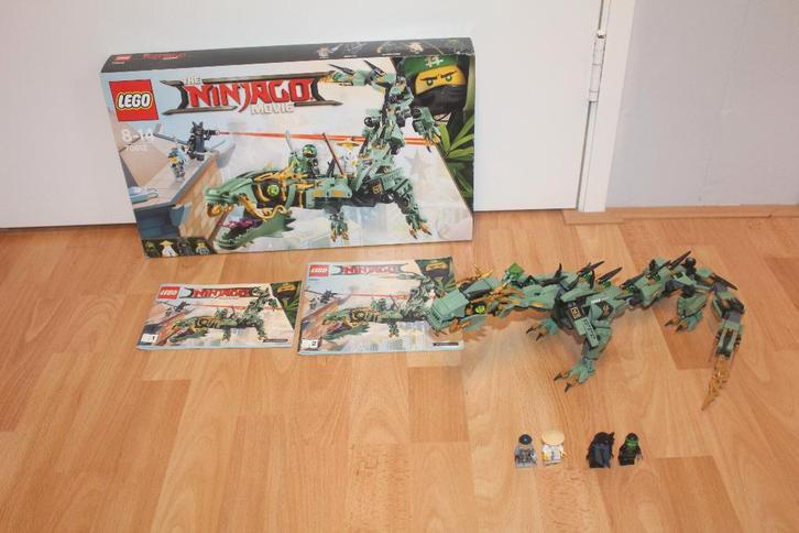 LEGO Ninjago Movie Groene Ninja Mecha Draak 70612, Kinderen en Baby's, Speelgoed | Duplo en Lego, Zo goed als nieuw, Duplo, Complete set