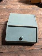 Vintage/retro jaren 50/60 schoenenpoets kist, Antiek en Kunst, Curiosa en Brocante, Ophalen of Verzenden