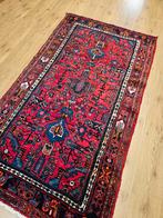 Handgeknoopt perzisch tapijt hamadan 196x100, Info@SlatsAntiek.nl, 100 tot 150 cm, Perzisch, Ophalen of Verzenden