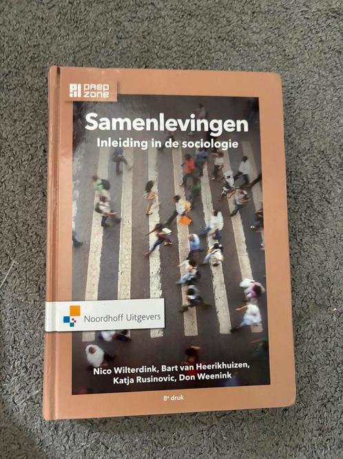 Samenlevingen - inleiding in de sociologie, Boeken, Economie, Management en Marketing, Zo goed als nieuw, Management, Ophalen of Verzenden