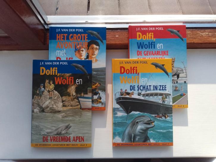 Deel 1, 4, 5 en 7 (serie Dolfi, Wolfi) - J.F. v.d. Poel, Boeken, Godsdienst en Theologie, Zo goed als nieuw, Christendom | Protestants