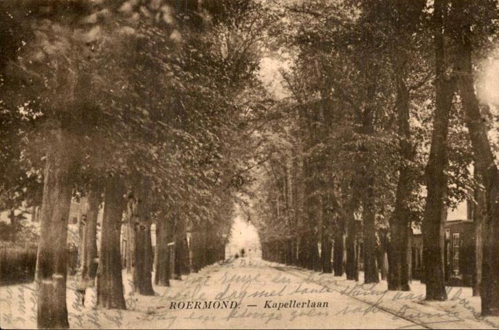 Roermond - Kapellerlaan, Verzamelen, Ansichtkaarten | Nederland, Gelopen, Limburg, Voor 1920, Ophalen of Verzenden