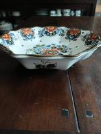 Delfts polychroom Flora keramiek schaal, 23x6cm, Antiek en Kunst, Ophalen of Verzenden
