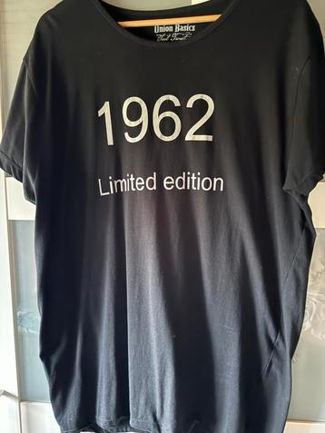 Zwart shirt, 1962 limited edition beschikbaar voor biedingen