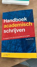 Handboek academisch schrijven, Boeken, Joy de Jong, Overige wetenschappen, Ophalen of Verzenden, Zo goed als nieuw