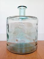 Fles Mica Decorations vaas transparant H 44 cm, Huis en Inrichting, Ophalen, Overige kleuren, Minder dan 50 cm, Glas