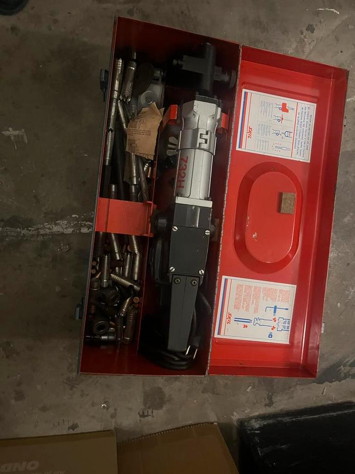 Skil 732H Boorhamer, Doe-het-zelf en Verbouw, Gereedschap | Boormachines, Gebruikt, Boor- en/of Breekhamer, 600 watt of meer, Klopboormechanisme