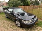 Saab 9-3 2.0 T Cabrio 1999 Zwart, 730 kg, 74 €/maand, Beige, 4 cilinders