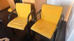 2 Gele Thonet Stoelen, Gebruikt, Twee, Overige kleuren, Ophalen of Verzenden