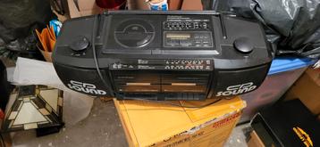 Audiosonic Radio Cassette CD Speler - Vintage! beschikbaar voor biedingen