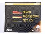 3CD Denon Professional Test CD’s 24k Gold audiofiel Japan, Boxset, Overige typen, Ophalen of Verzenden, Zo goed als nieuw