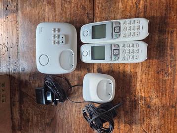 Gigaset A415A Telefoon set - huis telefoon wit compleet  beschikbaar voor biedingen