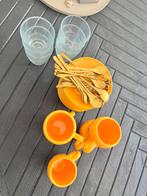 Chocomel glazen, schotels, lepels & mokken, Ophalen, Glas of Glazen, Nieuw, Glas