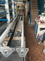 Zgan 6-meter cilindrisch aluminium vlaggenmast, kantelbaar, Ophalen, Zo goed als nieuw