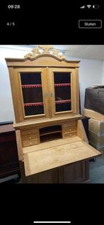 Schitterende oud grenen secretaire, Antiek en Kunst, Antiek | Meubels | Kasten, Ophalen