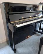 Petrof P118 piano zwart hoogglans met garantie, Zwart, Ophalen of Verzenden, Zo goed als nieuw, Piano