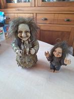 2 x een beeld van een leuke trol, Ophalen of Verzenden, Zo goed als nieuw, Dier