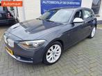 Bmw 1-SERIE 118i Urban, Automaat nieuwe ketting Navi, Te koop, Huisgarantie, Zilver of Grijs, 5 stoelen