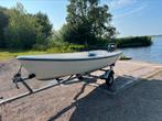 Grachten bootje, Watersport en Boten, Vis- en Consoleboten, Ophalen, Tot 10 pk, Zo goed als nieuw, 3 tot 6 meter