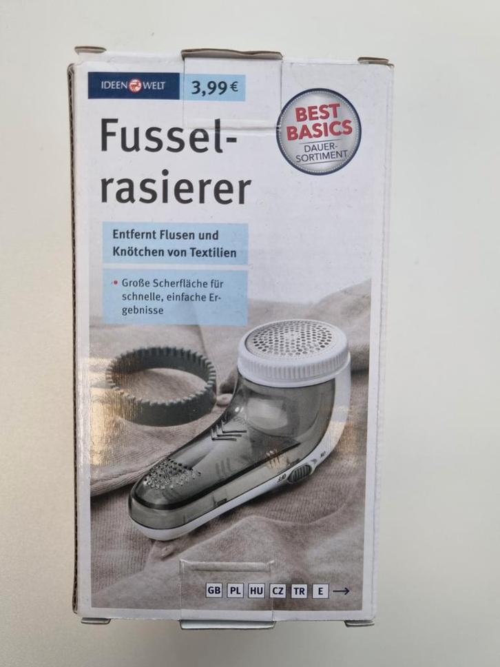 Pluizenverwijderaar - Fusselrasierer, Huis en Inrichting, Keuken | Keukenbenodigdheden, Zo goed als nieuw, Ophalen of Verzenden