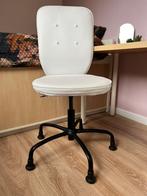 Bureaustoel IKEA - wit, Ophalen, Zo goed als nieuw, Wit, Bureaustoel