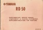 Yamaha RD50 supplement service manual (8001z), Fietsen en Brommers, Handleidingen en Instructieboekjes, Verzenden, Zo goed als nieuw