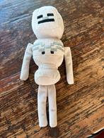 Minecraft mine craft skelet skeleton knuffel pluche ca 25 cm, Ophalen of Verzenden, Gebruikt, Overige typen