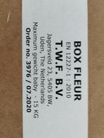 Witte Box Fleur van TWF - Zo goed als nieuw, Kinderen en Baby's, Boxen, Ophalen, Zo goed als nieuw, Vierkant