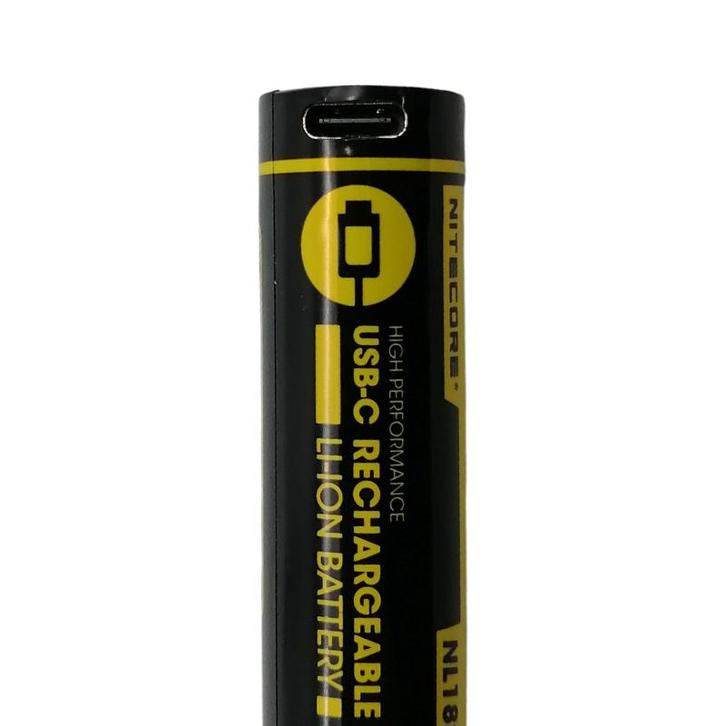 Oplaadbare 18650 batterij Li-ion 3.7V 2600mAh USB-C poort, Hobby en Vrije tijd, Elektronica-componenten, Nieuw, Verzenden