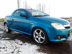 Opel Tigra 1.4 16V Twintop 2005 Blauw Nieuwe Apk, Auto's, Voorwielaandrijving, Stof, Zwart, 4 cilinders