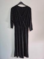 Jump7 - Zwart-zilvergrijze glitter Monki jumpsuit maat M (1), Ophalen of Verzenden, Zo goed als nieuw, Maat 38/40 (M), Zwart
