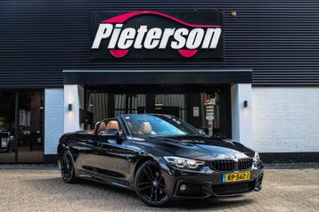 BMW 4-serie Cabrio 420i M-Pakket NAP FACELIFT MEMORY TREKH beschikbaar voor biedingen