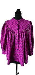 Paarse boho travelstof blouse van studio anneloes maat L, Kleding | Dames, Maat 38/40 (M), Ophalen of Verzenden, Zo goed als nieuw