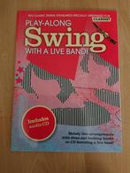Swing with a live band klarinet met cd., Muziek en Instrumenten, Bladmuziek, Ophalen of Verzenden, Zo goed als nieuw, Klarinet