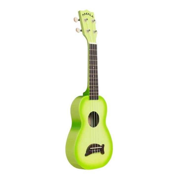 Kala Makala Dolphin Green Apple Burst sopraan ukelele, Muziek en Instrumenten, Instrumenten | Onderdelen, Nieuw, Akoestische gitaar