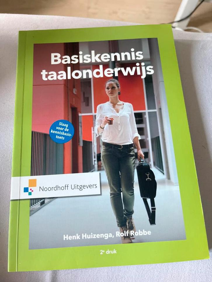 Basiskennis taalonderwijs - 2e druk, Boeken, Studieboeken en Cursussen, Zo goed als nieuw, HBO, Alpha, Ophalen of Verzenden