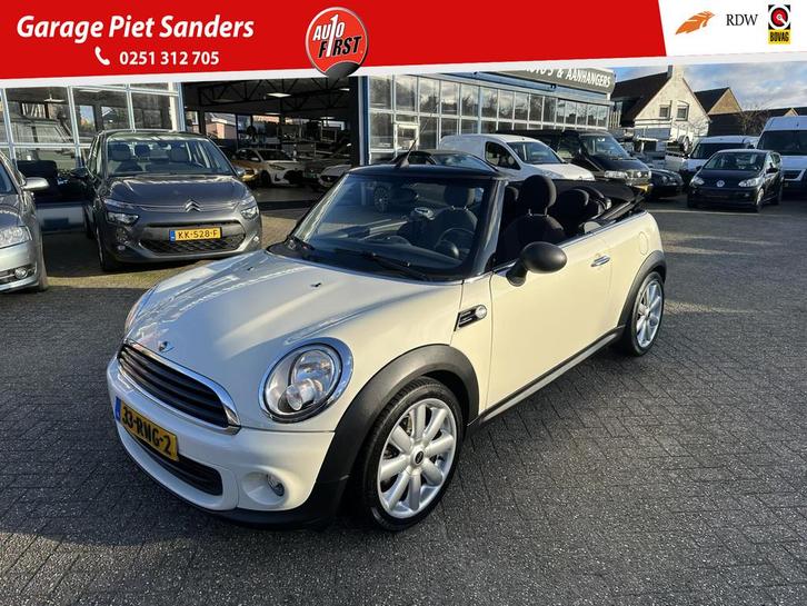Mini Mini Cabrio 1.6 One Cabrio I Airco I Stoelverw. I 1e ei, Auto's, Mini, Bedrijf, Te koop, Cabrio, ABS, Airbags, Airconditioning