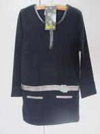 Nieuwe donkerblauwe jurk Lofff maat 128, Ophalen of Verzenden, Nieuw, Meisje, Jurk of Rok