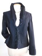 SCARVA, Super chique en Vrouwelijk, donkerblauw mt 40, Maat 38/40 (M), Scarva, Zo goed als nieuw, Jasje