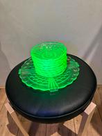 Uraniumglas Gebaksset, Ophalen