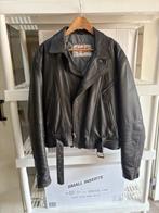 Damen donkerbruin motorjack + zwart leren motorbroek ZGAN, Motoren, Ophalen, Tweedehands, Heren, Jas | leer