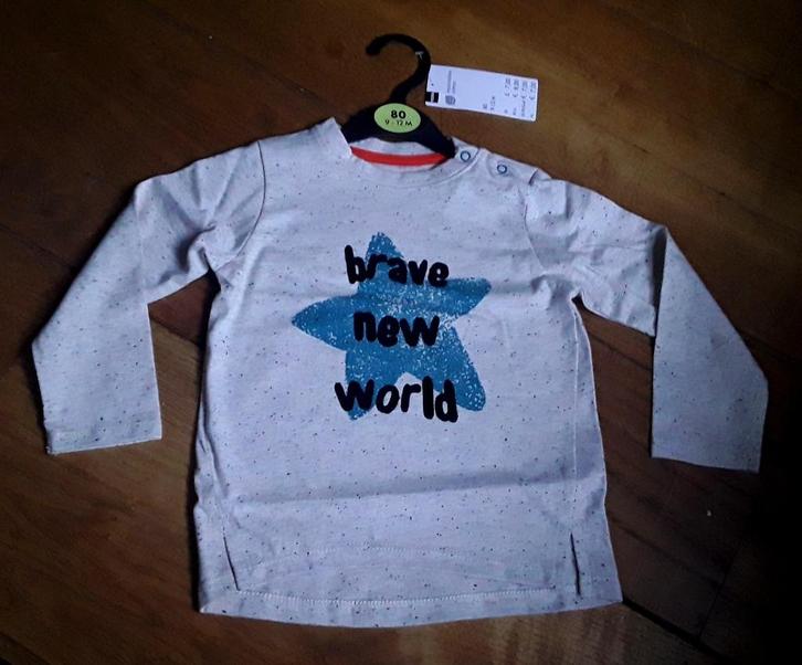 Longsleeve - hema - nieuw, Kinderen en Baby's, Babykleding | Maat 80, Nieuw, Jongetje, Shirtje of Longsleeve, Ophalen of Verzenden