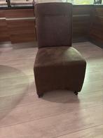Stoelen, Huis en Inrichting, Stoelen, Ophalen, Kunststof, Gebruikt, Bruin